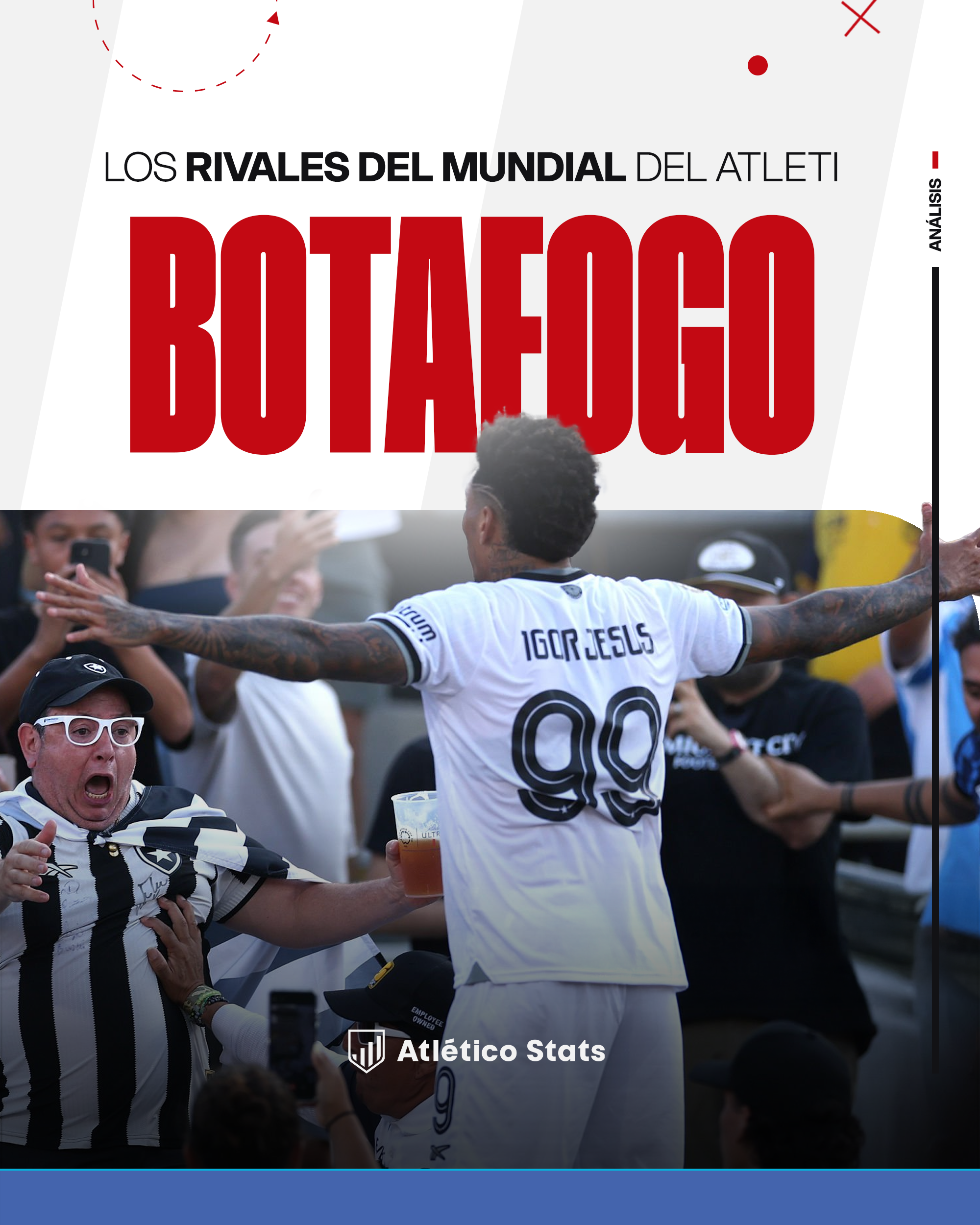 Botafogo, el último rival del Atlético de Madrid en la fase de grupos del Mundial de Clubes