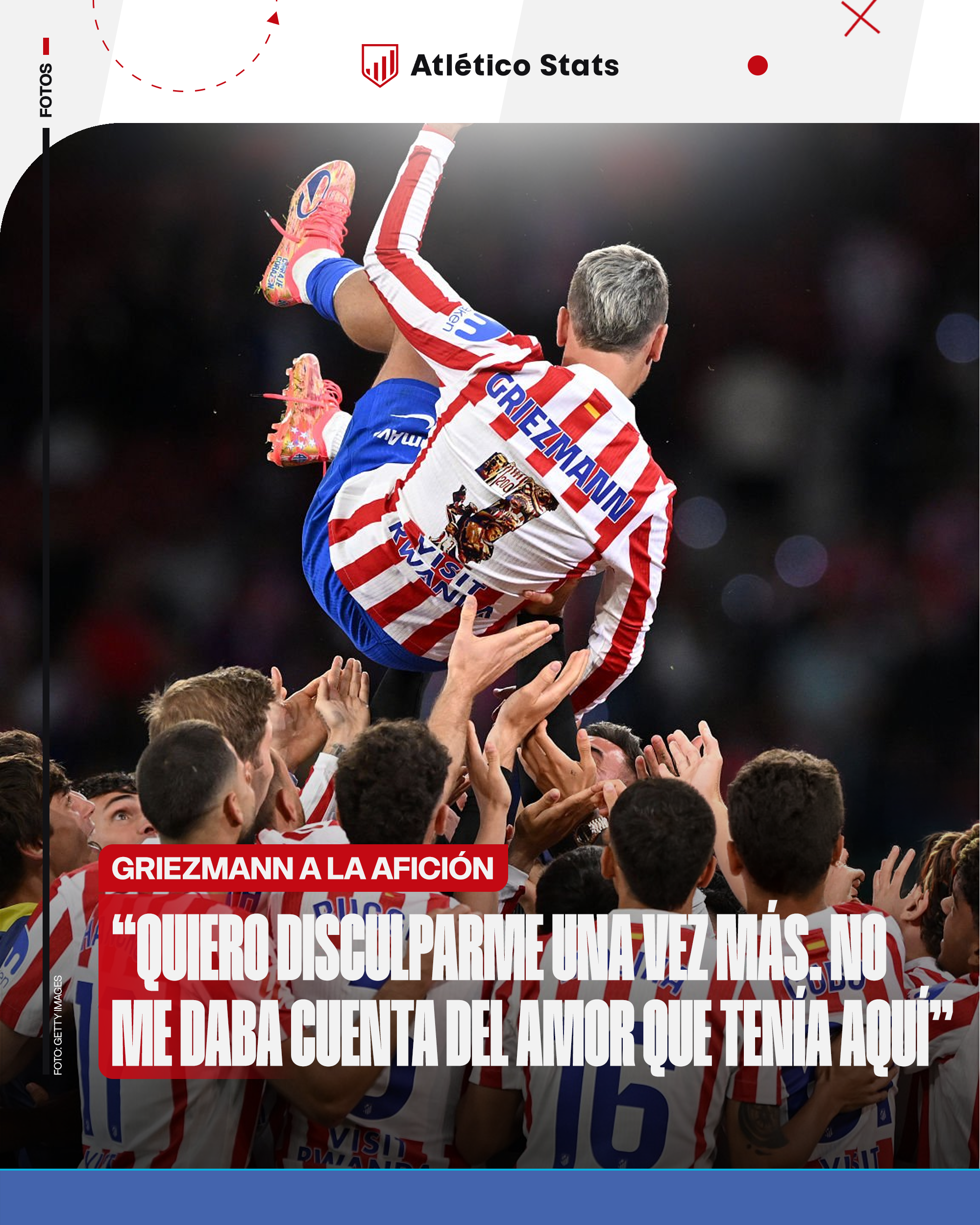 Gracias, Antoine Griezmann