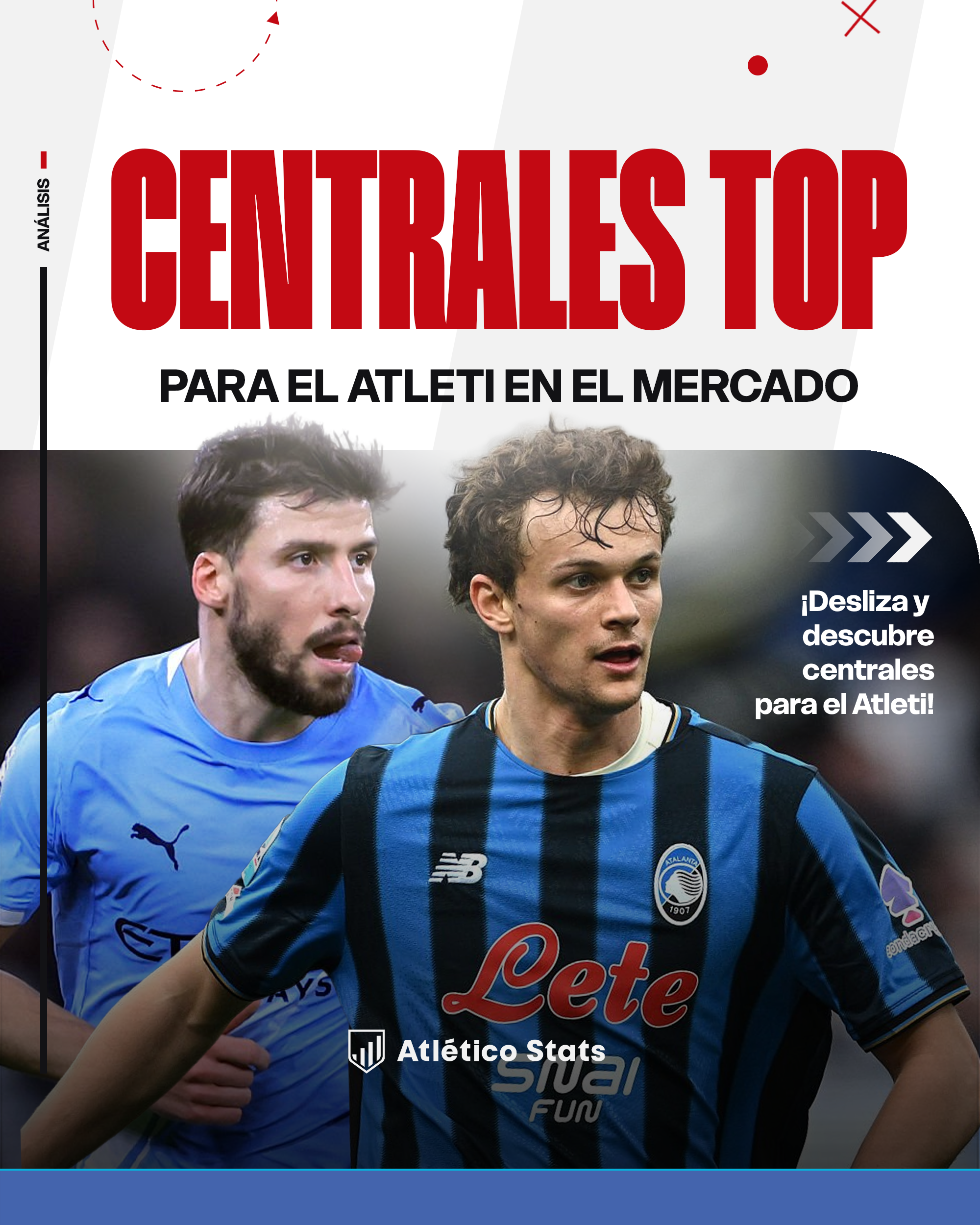 El Atlético de Madrid prepara una gran inversión para fichar un central. Analizamos opciones como Cuti Romero, Rúben Dias o Scalvini para Mateu Alemany.