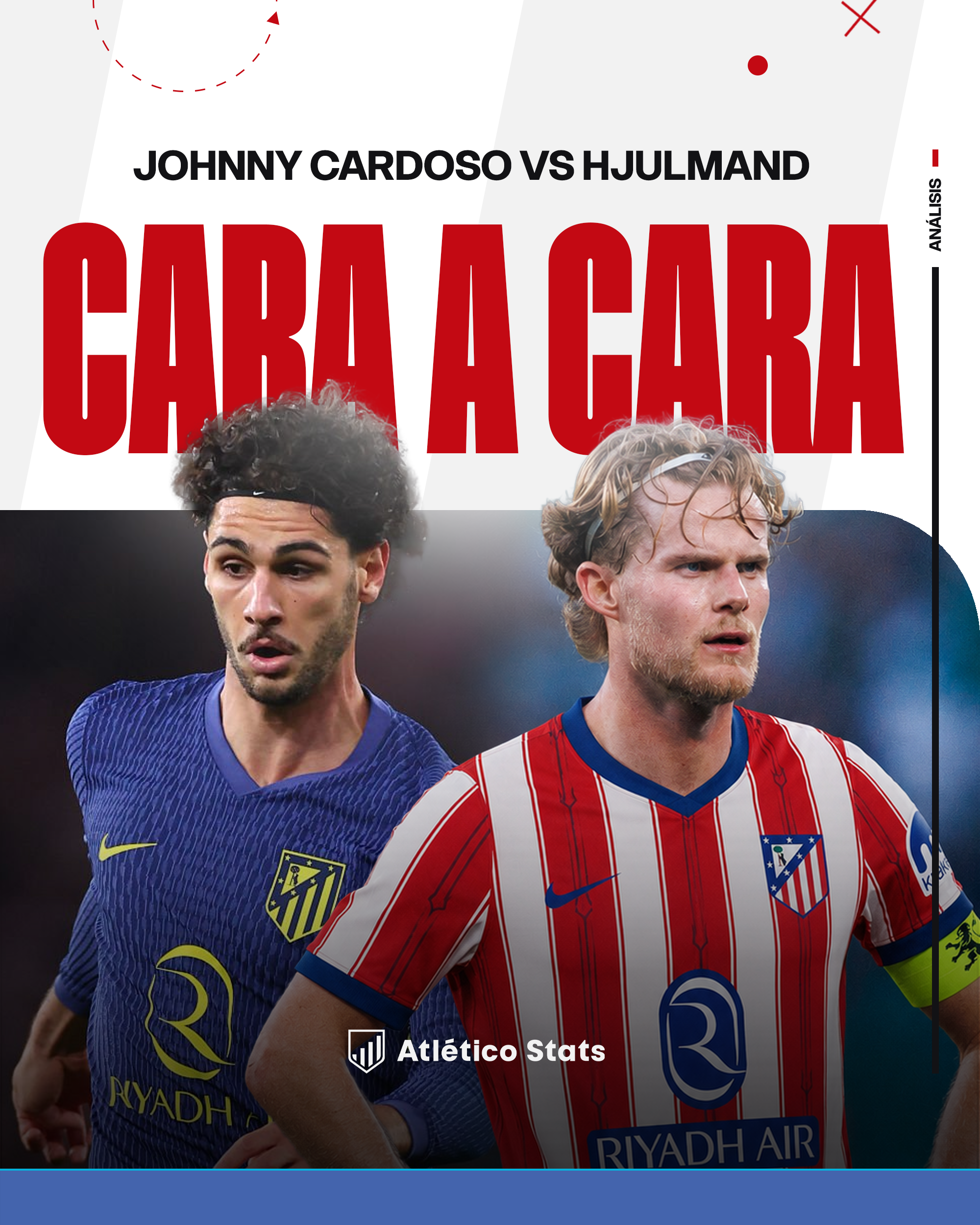 Morten Hjulmand ficha por el Atlético de Madrid hasta 2031. Conoce el desglose de los 45M€ y el análisis táctico de Driblab frente a Johnny Cardoso.