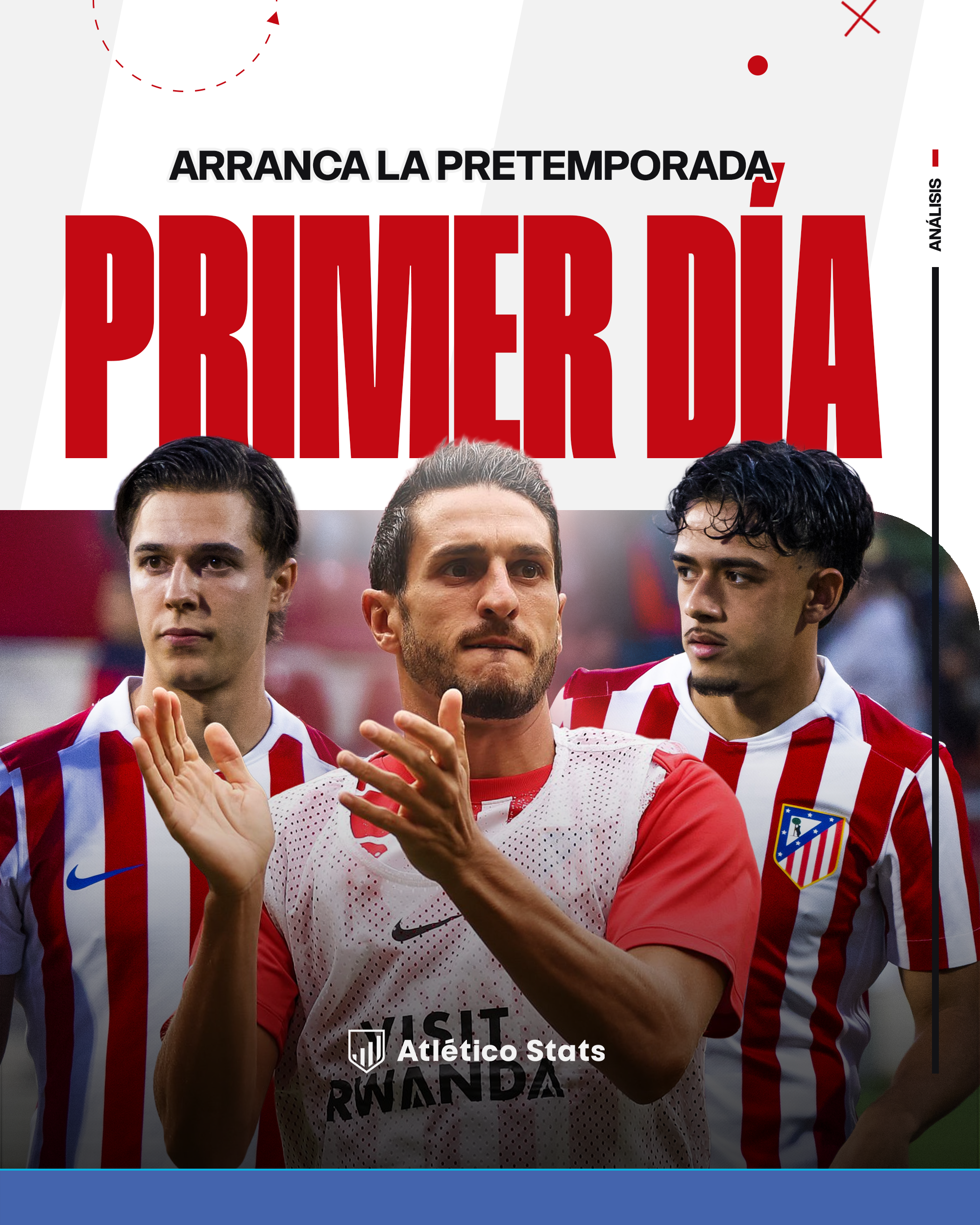 ¡Vuelve el Atleti! Iker Luque, Arnau, Cubo, Sergio Esteban... hasta 17 canteranos arrancan la pretemporada con el Cholo Simeone y el regreso de Gabi.