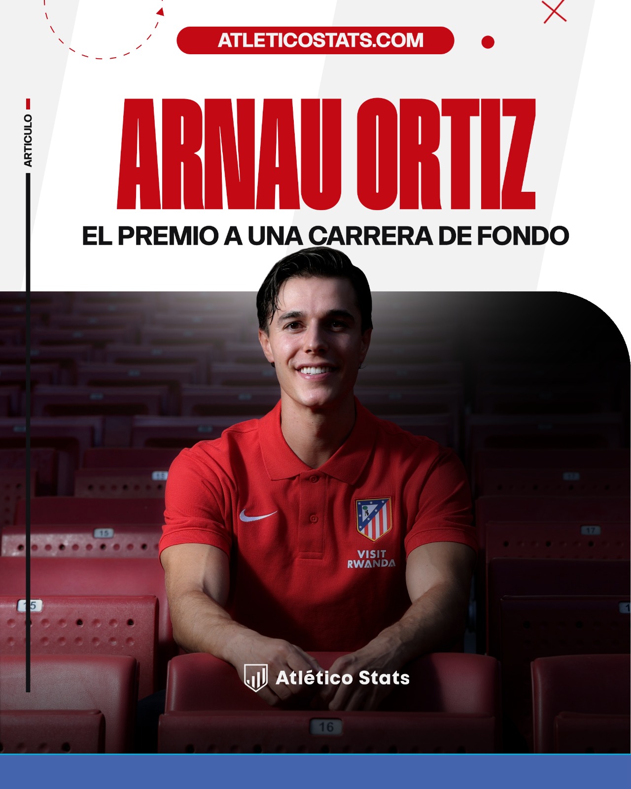 Arnau Ortiz ya es jugador del primer equipo del Atlético. El extremo firma el premio a una gran temporada con el Madrileño y una gran pretemporada.