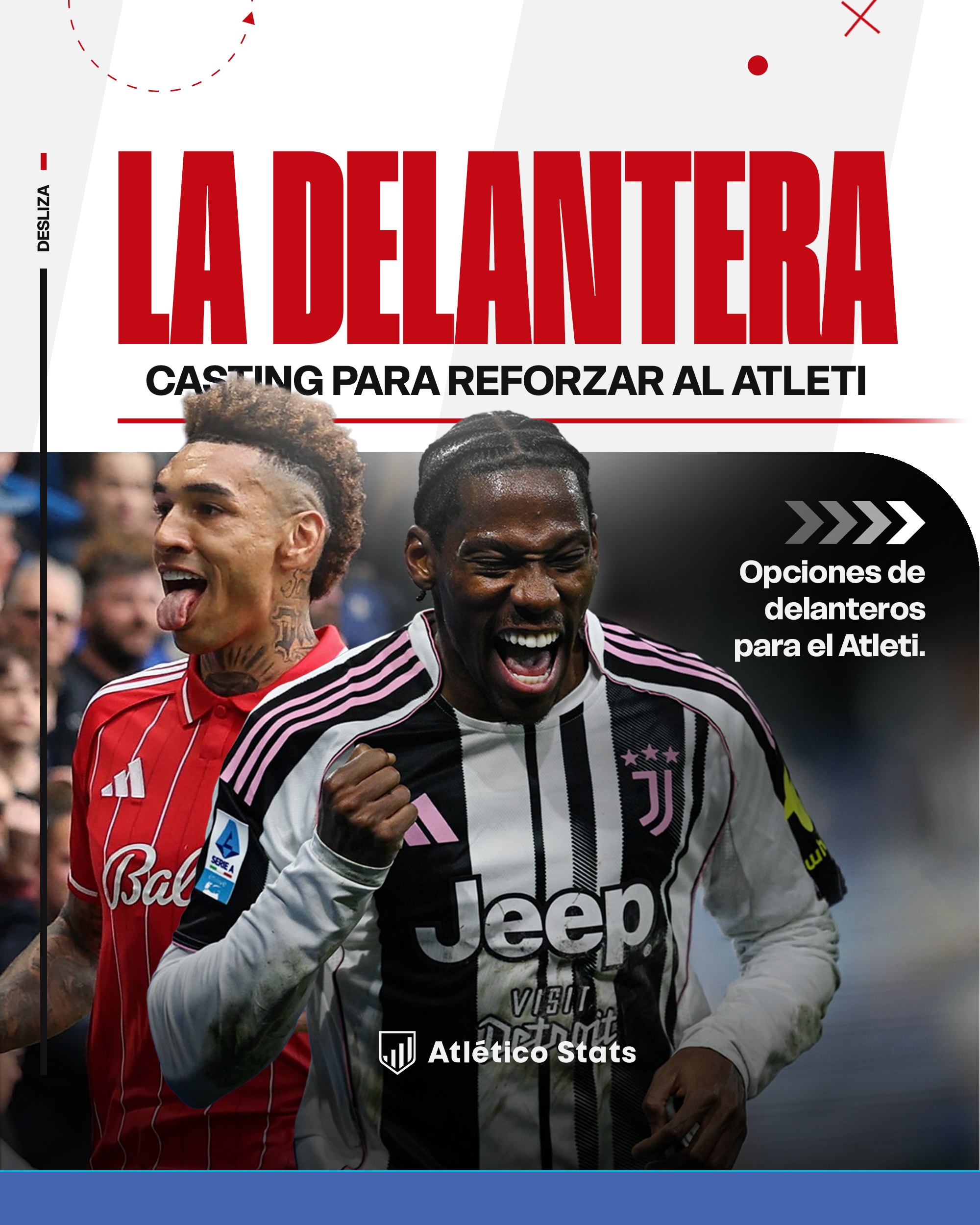 El Atlético busca delantero y Mateu Alemany maneja varias opciones: Jonathan David, Igor Jesus, Tresoldi y muchos más nombres.