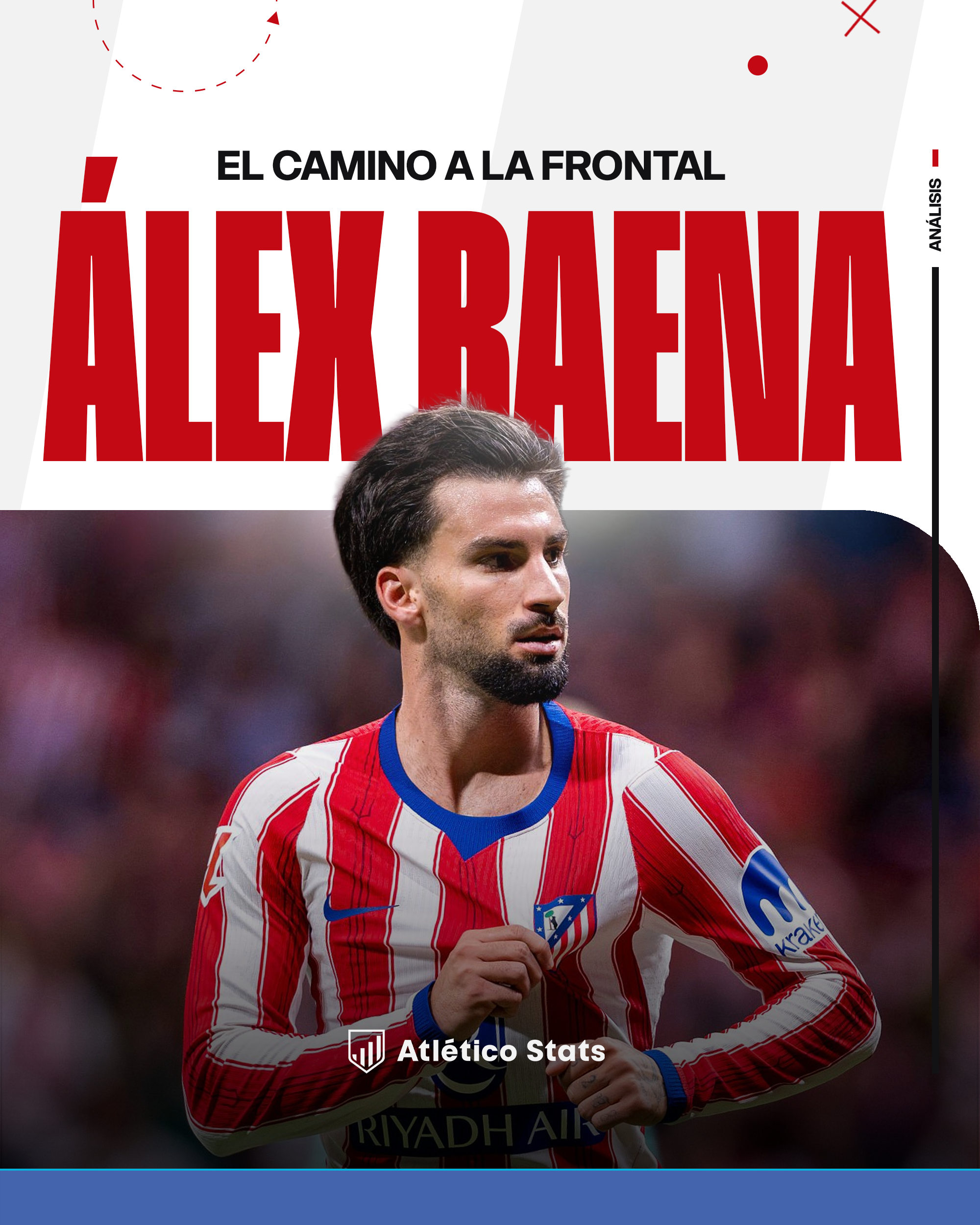 Analizamos la evolución táctica de Álex Baena en el Atlético de Madrid. De líder del Villarreal a especialista letal en la frontal bajo el mando de Simeone.