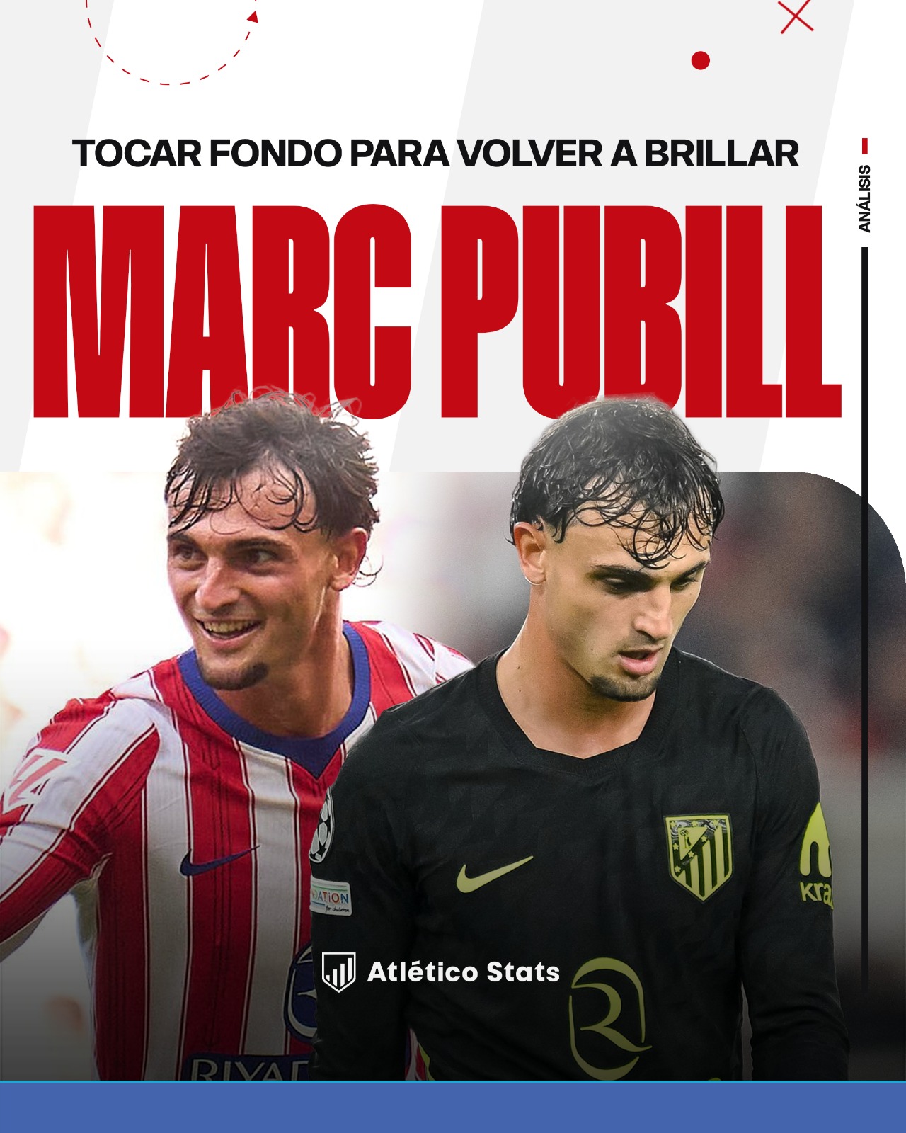 Analizamos el momento de Marc Pubill con el Atlético de Madrid tras su pésimo partido en Champions League contra el Stuttgart.