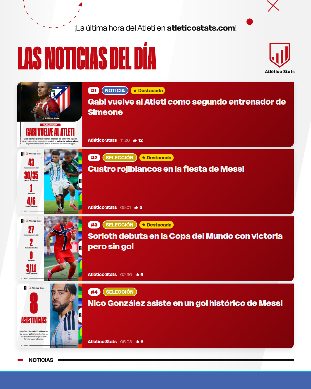 Noticias del día · 17 de junio de 2026