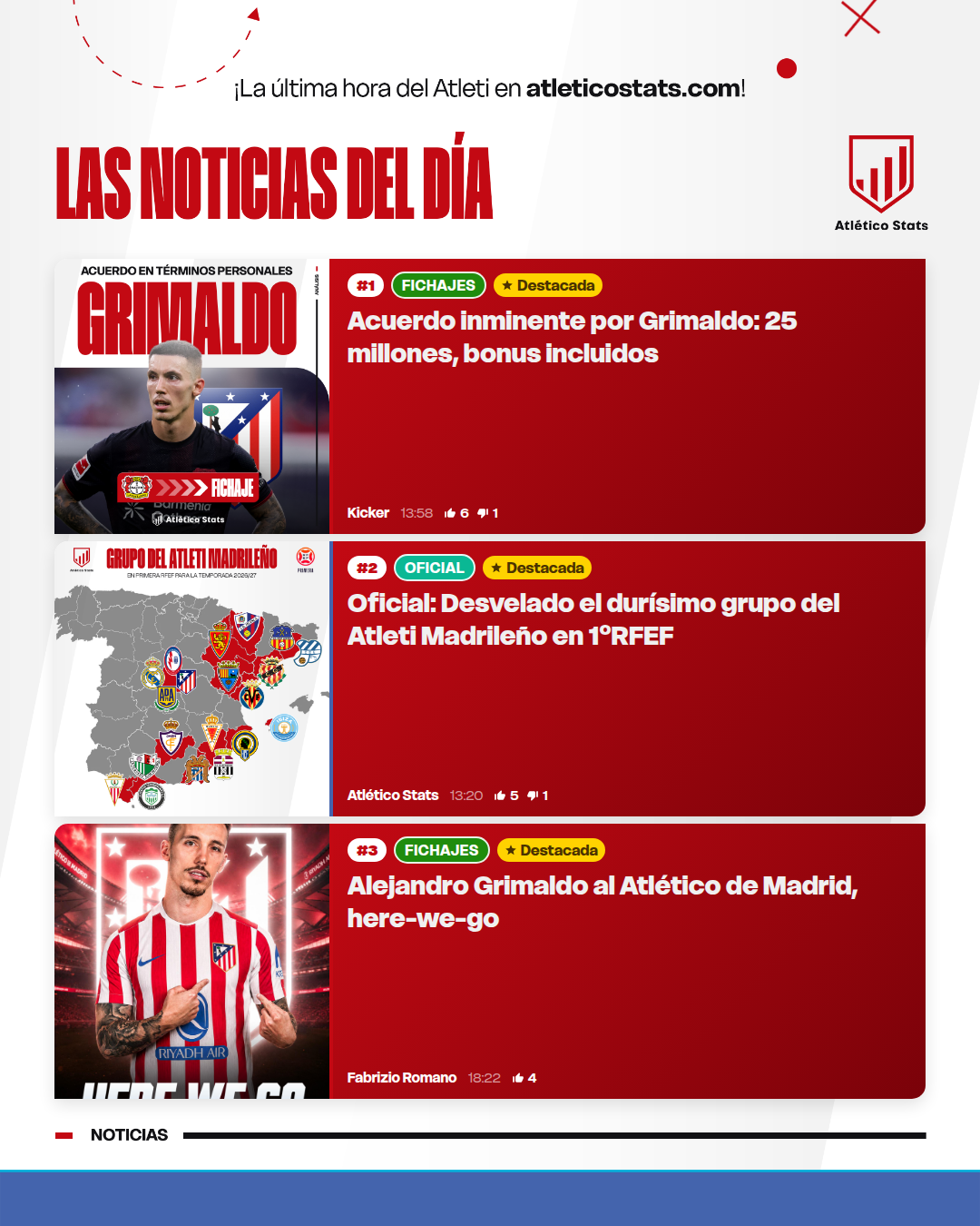Noticias del día · 24 de junio de 2026