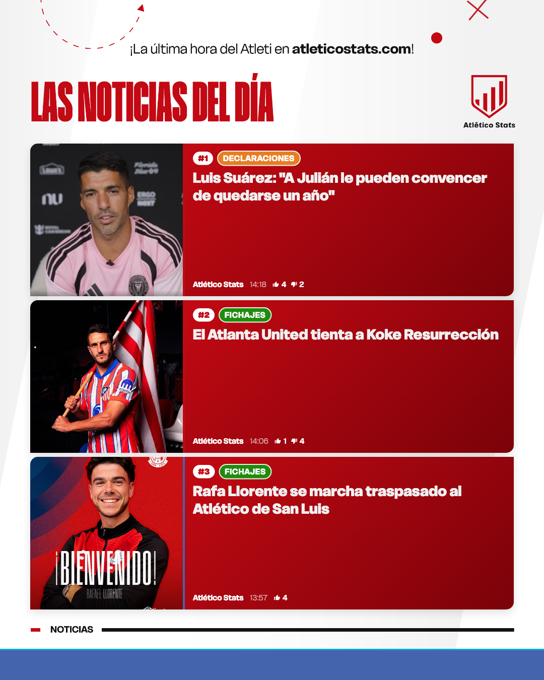 Noticias del día · 26 de junio de 2026