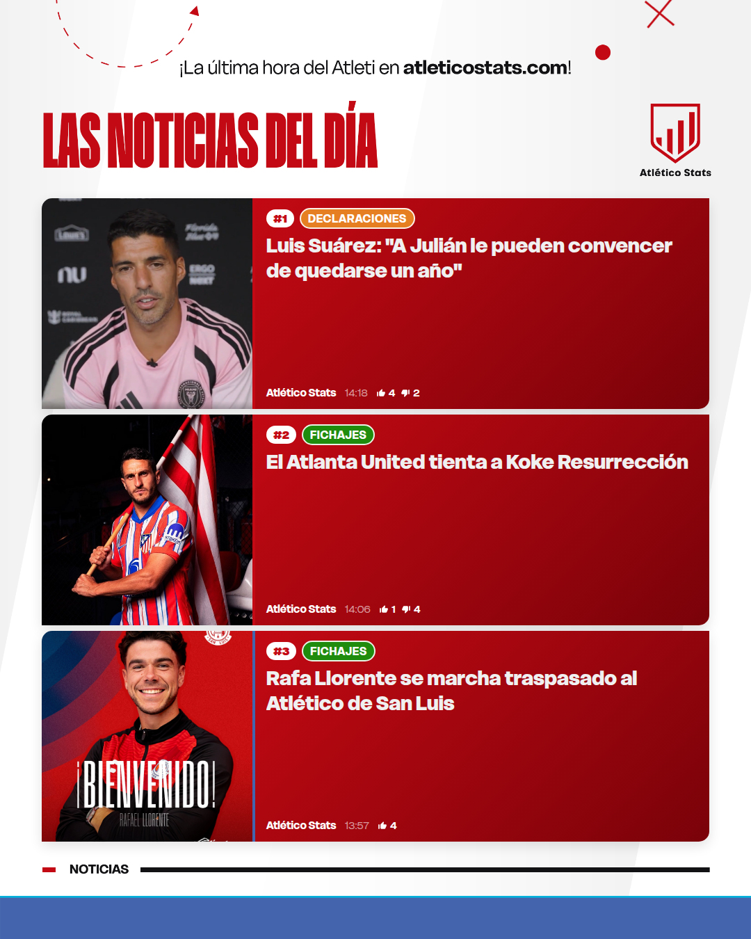 Noticias del día · 26 de junio de 2026