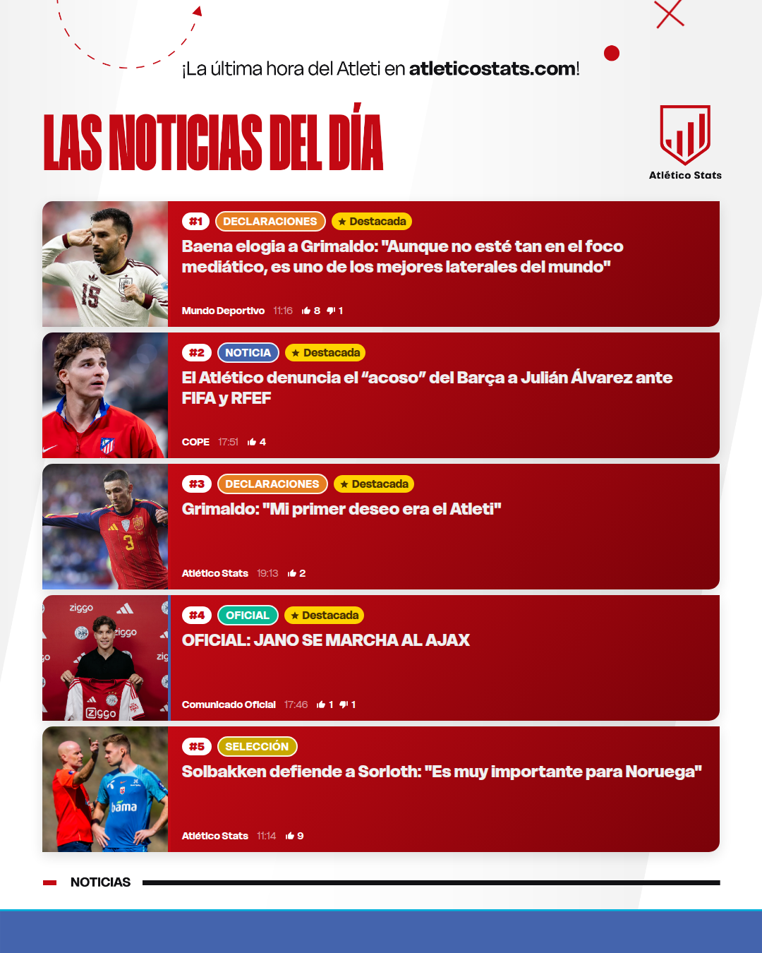 Noticias del día · 30 de junio de 2026