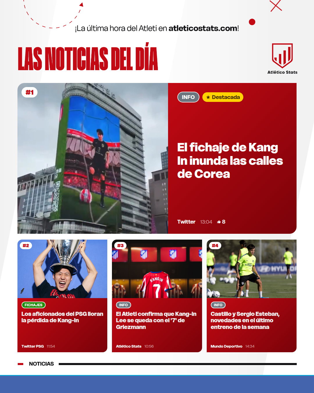 El fichaje de Kang In inunda las calles de Corea - Las noticias del día del Atleti