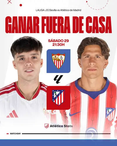 PREVIA | Sevilla vs Atlético de Madrid: ganar lejos del Metropolitano